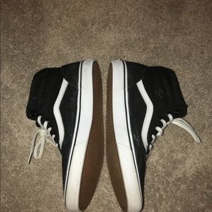 Black high top vans
